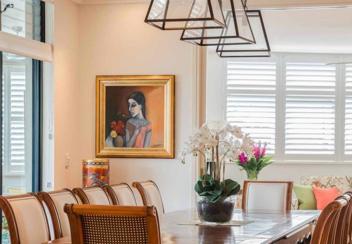 Glaskronleuchter im Esszimmer – Elegante Erscheinung und strahlende Atmosphäre
