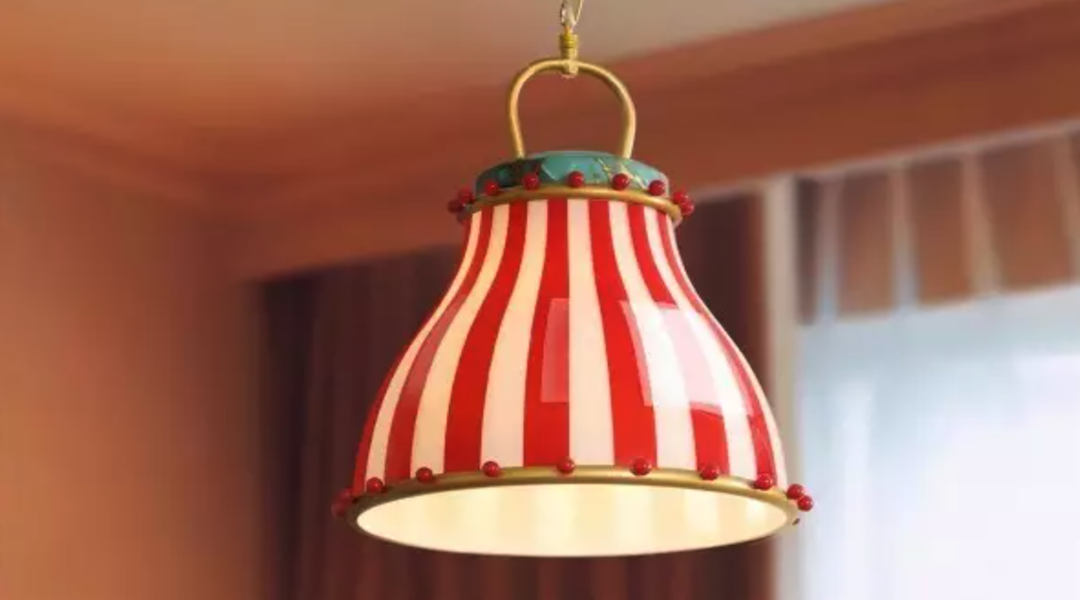 Circus-Glaskronleuchter für das Schlafzimmer: Einzigartige Beleuchtungsideen