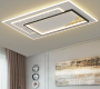 Moderne quadratische ultra-dünne Deckenlampe für Wohnzimmer