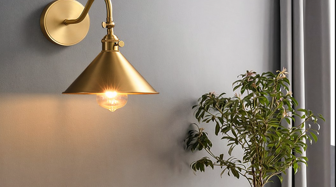 Goldene Retro-Wandleuchten: Elegante Beleuchtung für Ihr Zuhause
