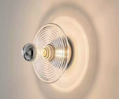 Veredeln Sie Ihr Wohnzimmer mit einer dekorativen Ätzglas-Wandlampe