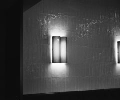 Veredeln Sie Ihr Wohnzimmer mit einer dekorativen Ätzglas-Wandlampe