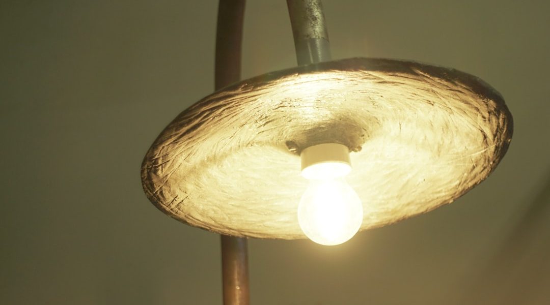 Neue chinesische Bambus-Stehlampe für Teeraum
